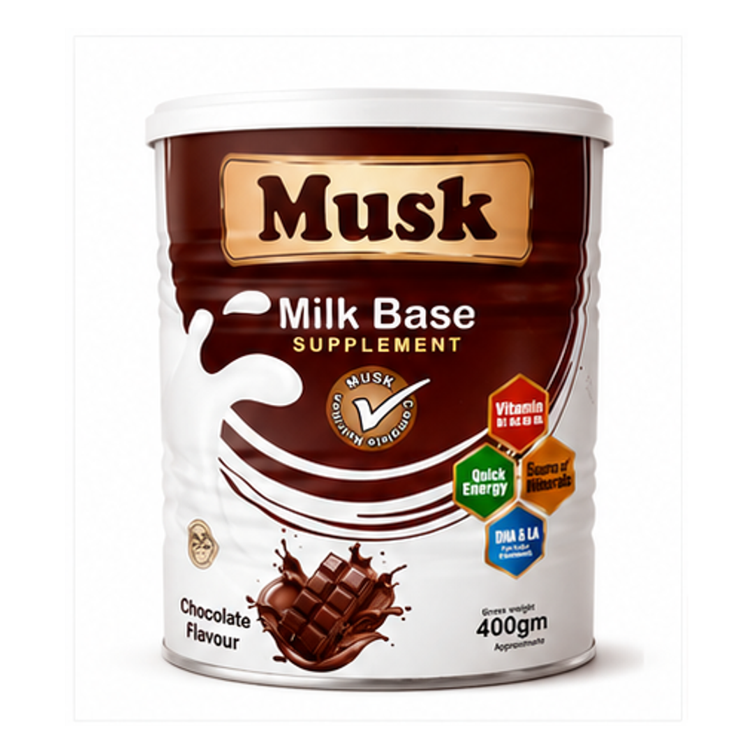Musk Milk Base Nutritional Supplement – Complete Daily Nutrition for Energy, Growth & Wellness