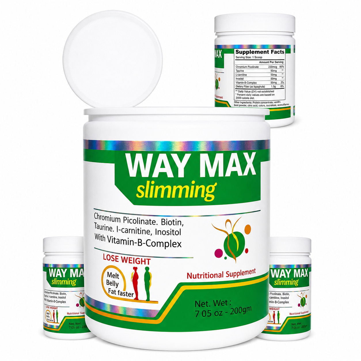 Way Max Slimming Supplement – Advanced Weight Management Formula for Energy, Metabolism & Wellness