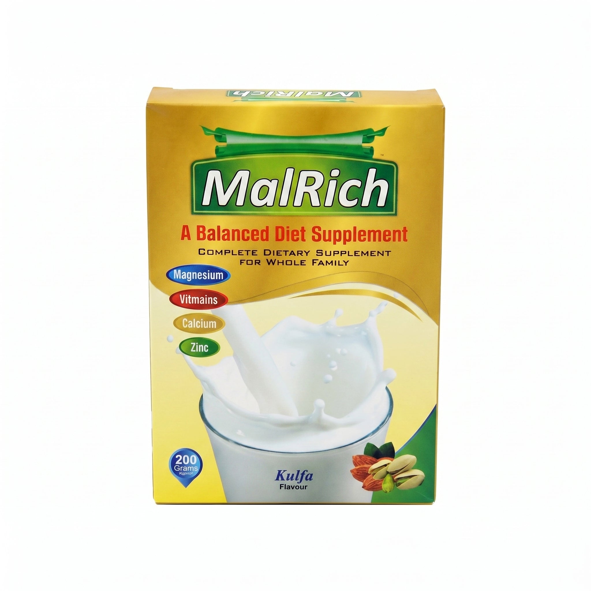 Malrich Vanilla Flavour 200g Nutritional Supplement – Complete Daily Nutrition for Energy, Growth & Wellness